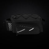 Wozinsky cykeltaske med 9l skulderrem (regn dække inkluderet) sort (WBB22BK)