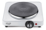 Adler AD 6503 kogeplade Hvid Bordplade Forseglet plade 1 zone(s)