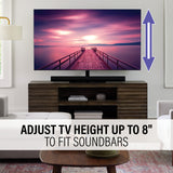 SANUS VSTV2 2,18 m (86") Sort