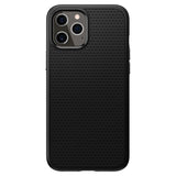 Spigen Liquid Air Case til iPhone 12 / iPhone 12 Pro - Matte sort