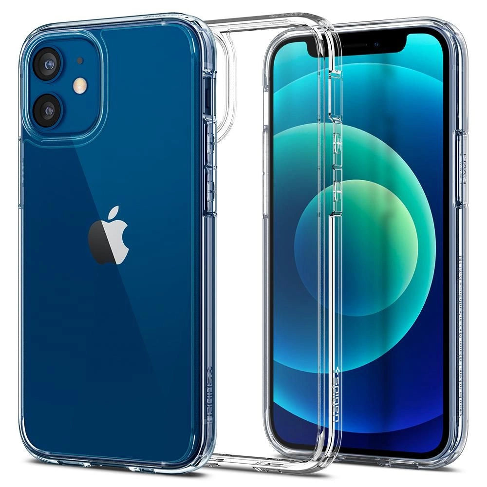 Spigen Ultra Hybrid Case til iPhone 12 mini - klar