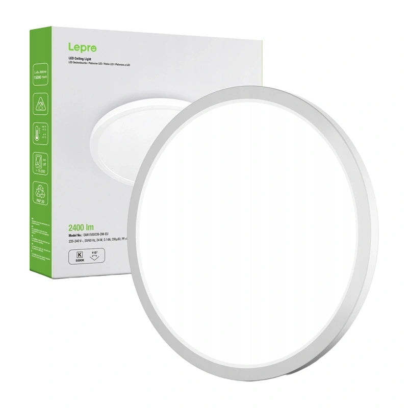 LEPRO 1500039-DW-EU 24W 2400lm loftslys