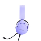 Trust GXT 489P FAYZO Headset Ledningsført Spil Sort, Lilla