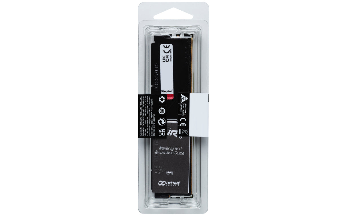 Kingston FURY Beast DDR5 SDRAM 16GB 6000MHz CL36  On-die ECC DIMM 288-PIN