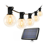 LEPRO PR440001-WW Solar Garden String Lights, 7,62 m, Twilight Sensor, 4 Modi