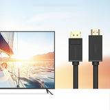 Ugreen unidirectional DisplayPort til HDMI Kabel 4K 30Hz 32 AWG 2m sort (DP101 10202)