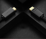 Ugreen unidirectional DisplayPort til HDMI Kabel 4K 30Hz 32 AWG 2m sort (DP101 10202)