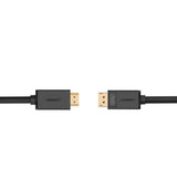 Ugreen unidirectional DisplayPort til HDMI Kabel 4K 30Hz 32 AWG 2m sort (DP101 10202)