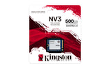 Kingston Technology NV3 500GB M.2 PCI Express 4.0 (NVMe)