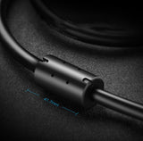 Grøn USB-kabel - mini USB-kabel 480 Mbps 3 m sort (US132 10386)