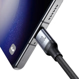 JOYROOM SA21-1T2 USB-kabel 1,5 m USB C 2 x USB C 100 W Sort