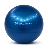 Wozinsky WGB65BL træningsbold, 65 cm, blå