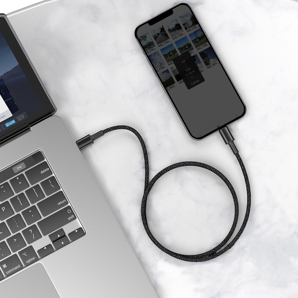 Baseus CATLGD-01 Lightning - USB-C PD cable 20W 480Mb/s 1m - black