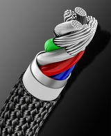 Baseus CATLWJ-A01 Lightning - USB-C PD 20W 480Mb/s 2m kabel - sort