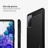 Spigen Rugged Armor Case til Samsung Galaxy S20 FE - Matte sort