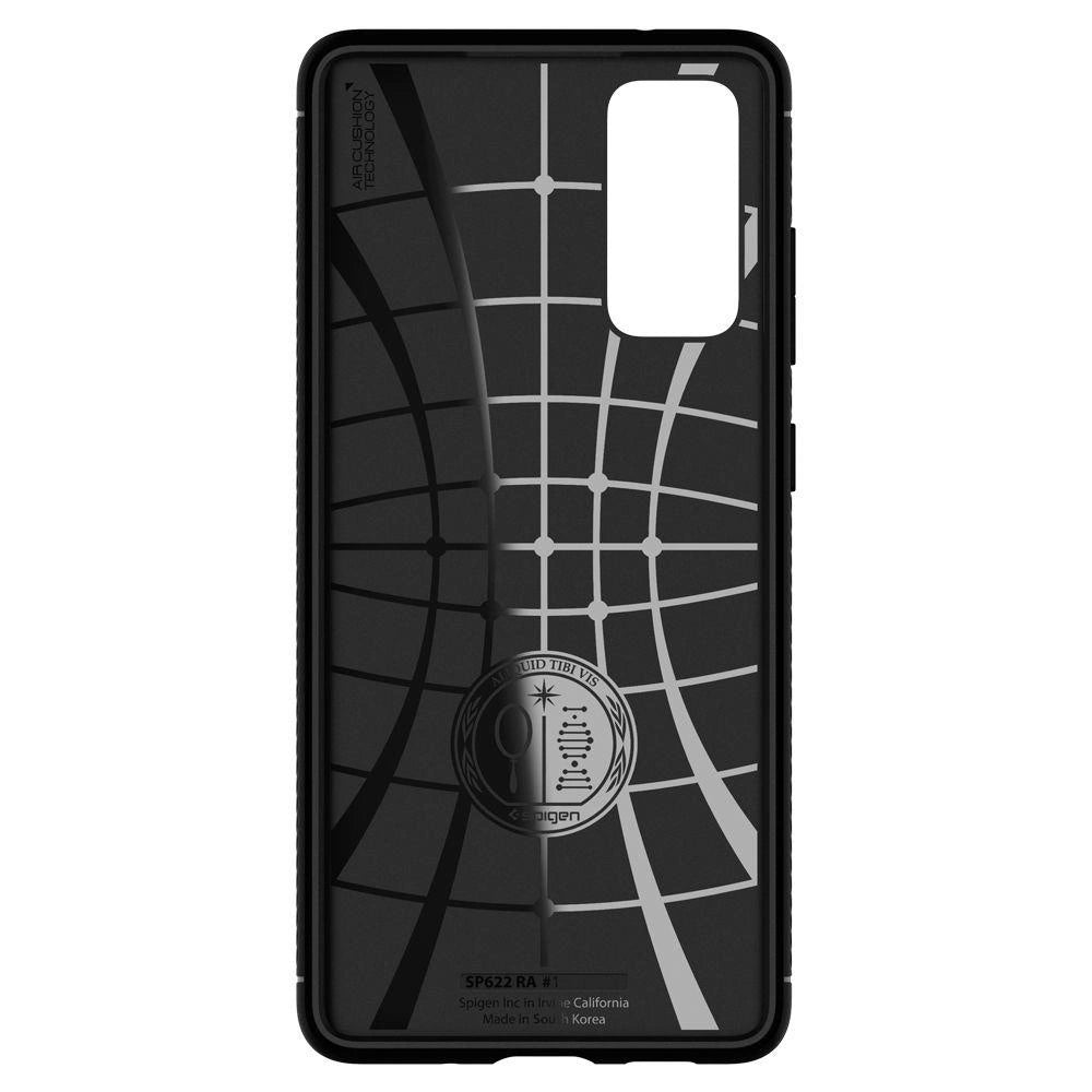 Spigen Rugged Armor Case til Samsung Galaxy S20 FE - Matte sort