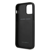 Ferrari FESPEHCP12LBK iPhone 12 Pro Max 6.7" sort/sort hårdkasse på sporet perforeret