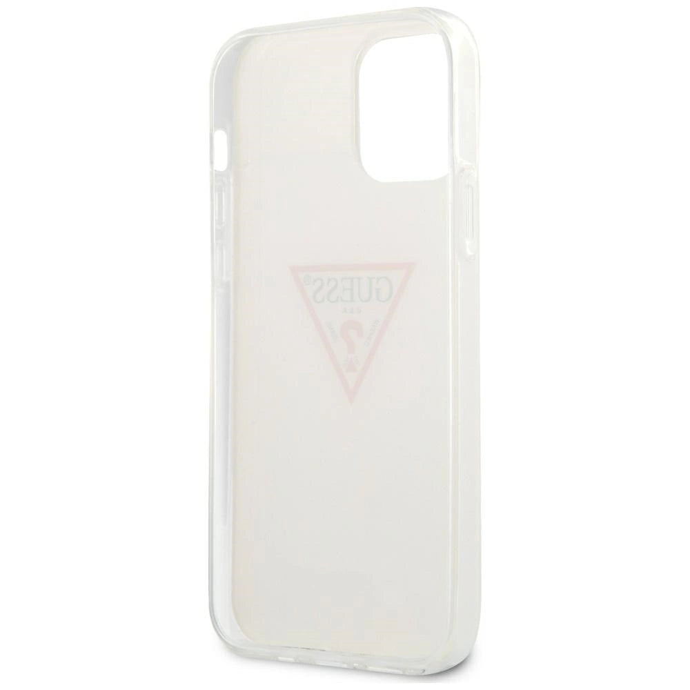 Guess GUHCP12MPCUCTLWH iPhone 12/12 Pro 6.1" hvide/hvide hardcase Triangle Collection