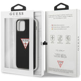 Guess GUHCP12LPCUCTLBK iPhone 12 Pro Max 6,7" sort/sort hårdkasse Triangle Collection
