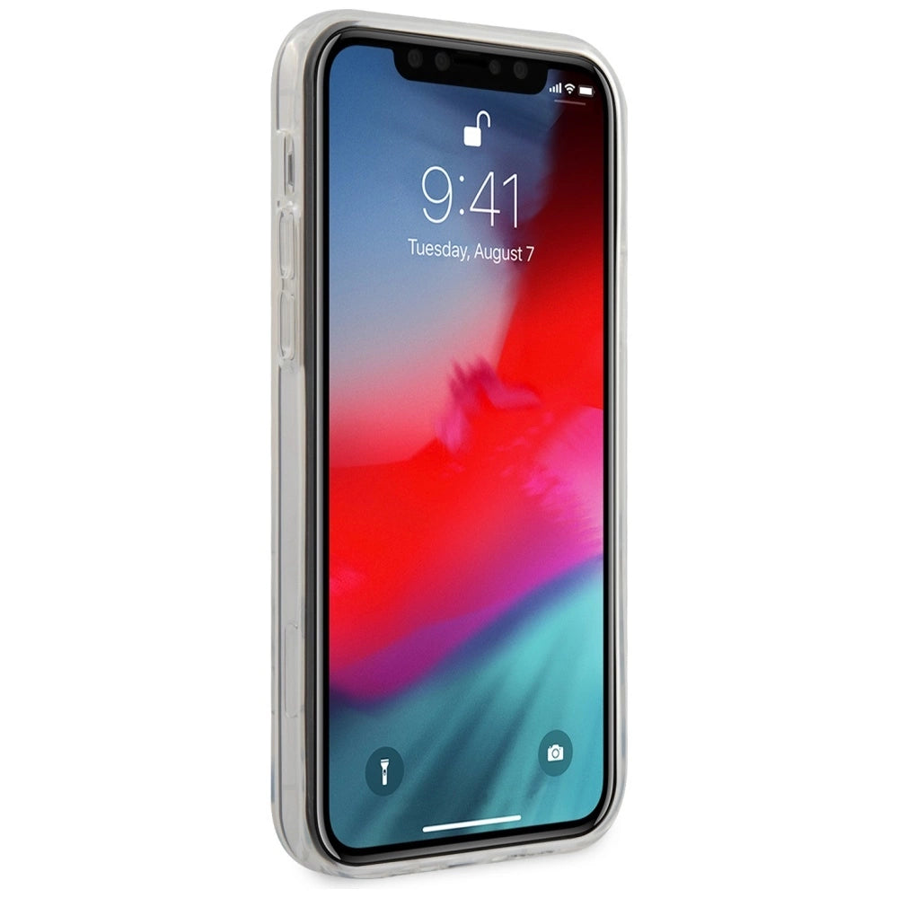 Guess GUHCP12SPCUCHWH iPhone 12 mini 5.4" hvid/hvid hardcase Gold Chain Collection