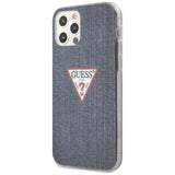 Guess GUHCP12LPCUJULDB iPhone 12 Pro Max 6.7" marine/mørkblå hardcase Jeans Collection
