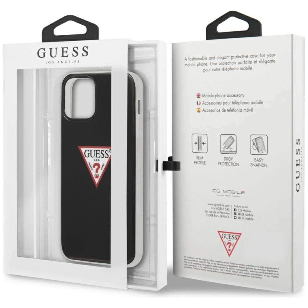 Guess GUHCP12MPCUCTLBK iPhone 12/12 Pro 6.1" sort/sort hardcase Triangle Collection