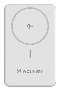 Wozinsky 5907769369322 powerbank Lithium polymer (LiPo) 10000 mAh Trådløs opladning Hvid