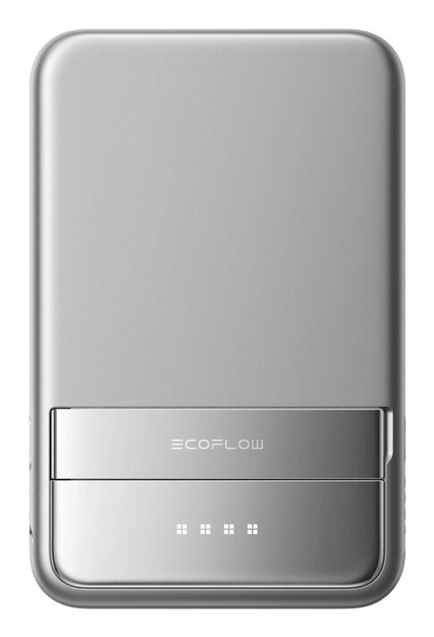 EcoFlow EF-RAPID5000-EU powerbank Lithium-Ion (Li-Ion) 5000 mAh Trådløs opladning Sølv