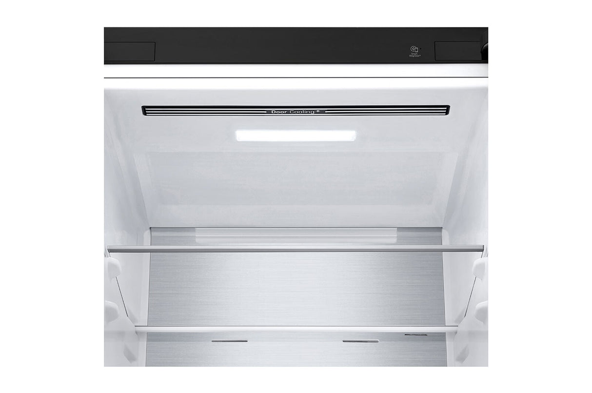 LG GBV5150DEP køle-/fryseskab Fritstående 344 L Sort