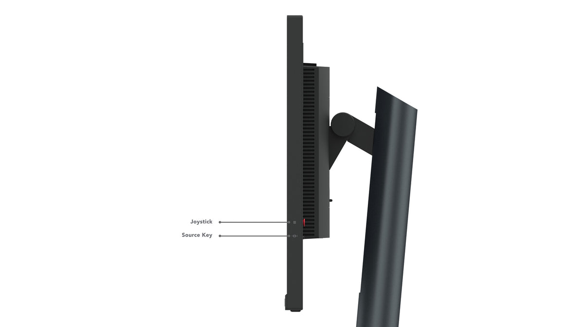 Lenovo ThinkVision P24q-30 computerskærm 60,5 cm (23.8") 2560 x 1440 pixel Quad HD LED Sort