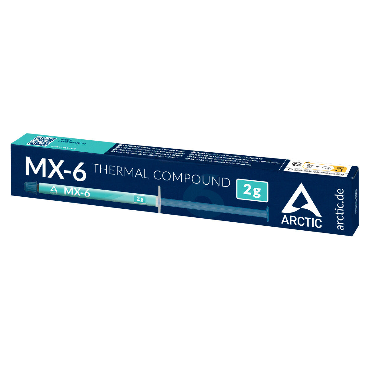 ARCTIC MX-6 kølekomponent Termisk smørefedt 2 g