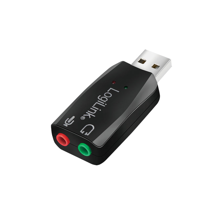 LogiLink USB Soundcard Virtual 3D Soundeffects USB 2.0 Ekstern