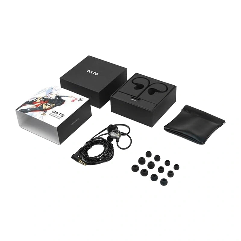 TRUTHEAR Gate Wired Headphones (sort)