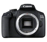 Canon EOS 2000D + EF-S 18-55mm f/3.5-5.6 III SLR kamerasæt 24,1 MP CMOS 6000 x 4000 pixel Sort