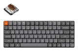 Keychron K3 Max tastatur Universel USB + RF Wireless + Bluetooth Grå