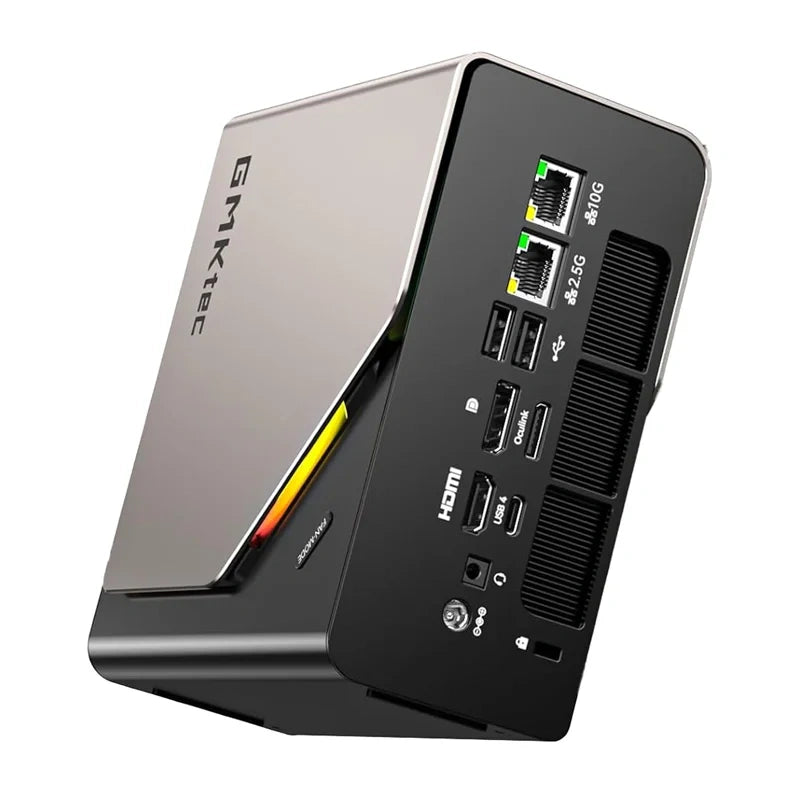 GMKTEC EVO-T2S Mini PC med Intel Panther Lake X7 358H, 64GB og 1TB