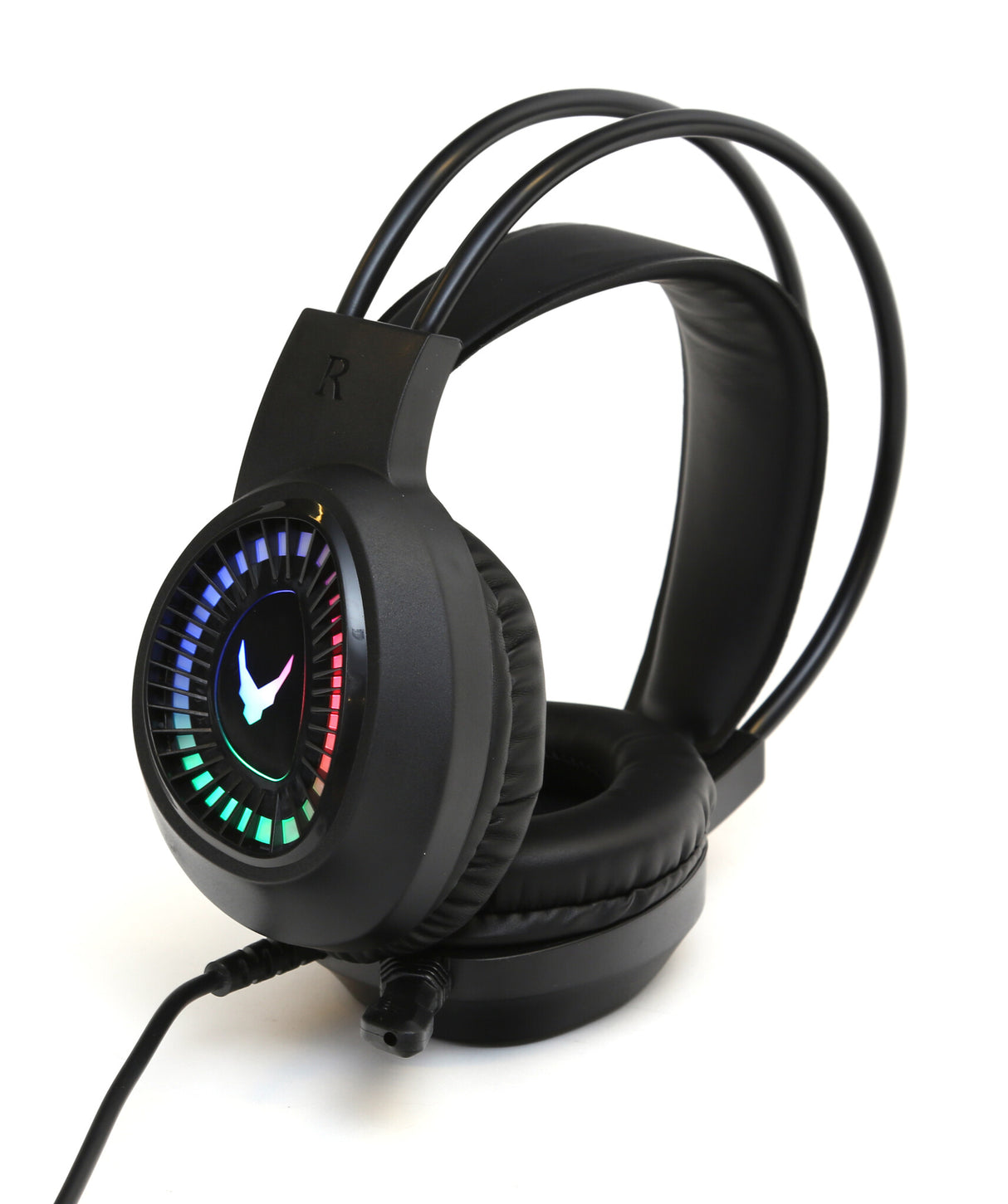 Varr VH8010L hovedtelefoner/headset Ledningsført Spil Sort