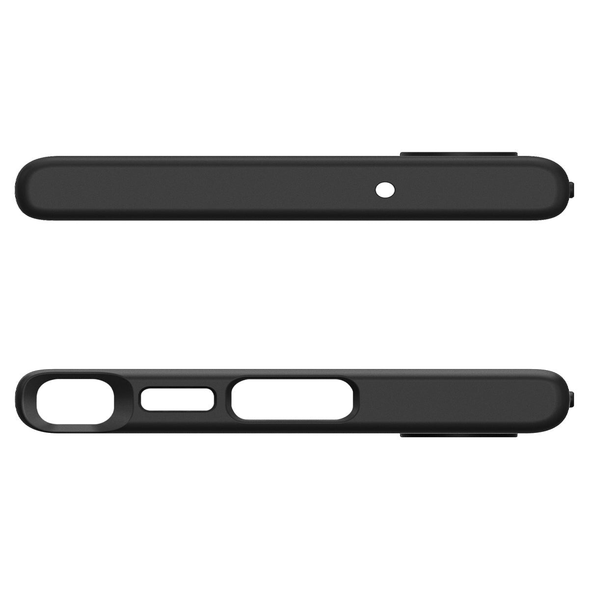 Spigen Liquid Air Case til Samsung Galaxy S23 Ultra - Matte Black