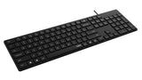 Rapoo NK8020 tastatur Universel USB QWERTY Sort
