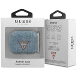 Guess GUACAPTPUJULLB AirPods Pro cover blå/lysblå Jeans Collection