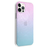 Guess GUHCP12L3D4GGBP iPhone 12 Pro Max 6,7" Niebiesko-różowy/blue&pink hardcase 4G 3D Pattern Collection