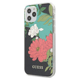 Guess GUHCP12LIMLFL01 iPhone 12 Pro Max 6.7" sort/sort N°1 Blomsterkollektion