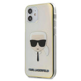 Karl Lagerfeld KLHCP12SPCKHML iPhone 12 mini 5,4" flerfarvet hardcase Iridescent Karl ̊s Head