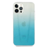 Mercedes MEHCP12LCLGBL iPhone 12 Pro Max 6,7" Niebieski/blå hardcase Transparent Line