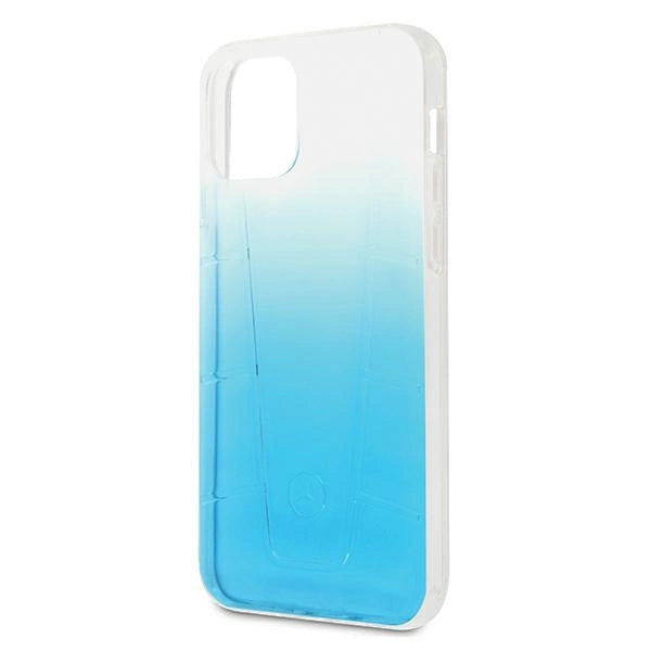 Mercedes MEHCP12LCLGBL iPhone 12 Pro Max 6,7" Niebieski/blå hardcase Transparent Line