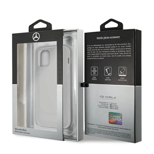 Mercedes MEHCP12SARCT iPhone 12 mini 5,4" klar hardcase Transparent Line