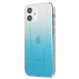 Mercedes MEHCP12SCLGBL iPhone 12 mini 5,4" Niebieski/blå hardcase Transparent Line