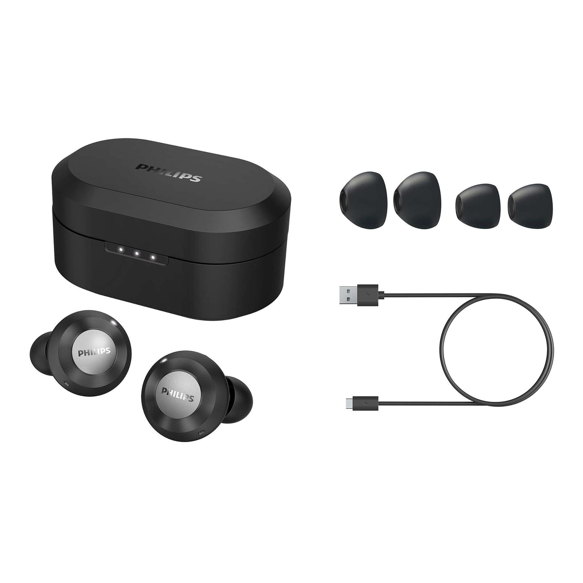 Philips trådløse øretelefoner serie 8000 TAT8505BK/00 TWS, ANC Black EU