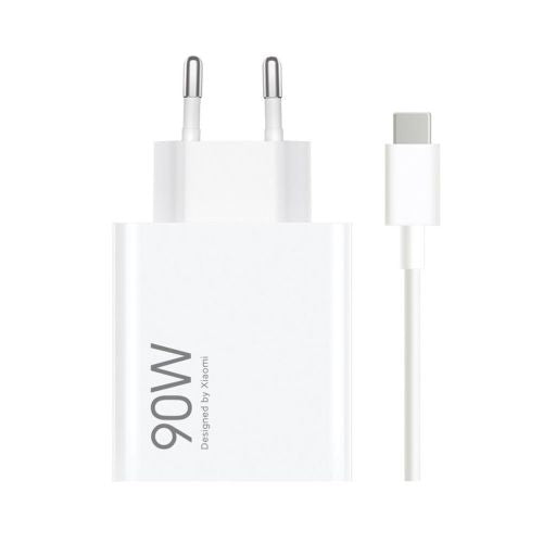 Xiaomi Travel Charger HyperCharge Combo Type-A 90W Hvid EU BHR07ZBEU