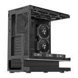 Computerkasse DarkFlash F1 + 6 Ventilatorer (sort)